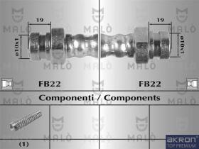 Akron Malò 80641 - T.F.POST.PICANTO/TT -ABS ''04