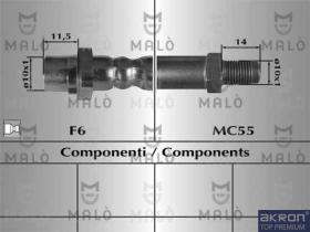 Akron Malò 80729 - T.FRE.POST.EST.Z4 E85/E86/TT