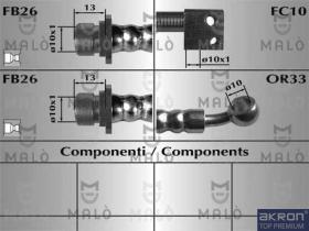 Akron Malò 80974 - T.FRE.POST.SX CIVIC7/TT 06->