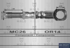 Akron Malò 8302 - T.FRENI CORR.FREN.OM65/70/75