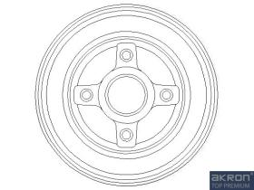 Akron Malò 1120048 - TAMB.FR. OPEL CORSA C (-ABS)